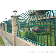 Balcón de valla de acero zinc barandilla protectora de barandilla